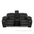 Reclining Leather Sofa European Luxury Living Room Modern